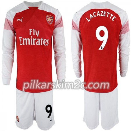 Koszulka Arsenal Alexandre Lacazette 9 Dziecięca Główna 2018-2019 - Koszulki Piłkarskie(L/S)
